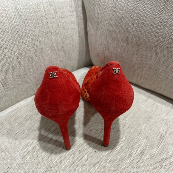 Sam Edelman Red Heels - Picture 2 of 5